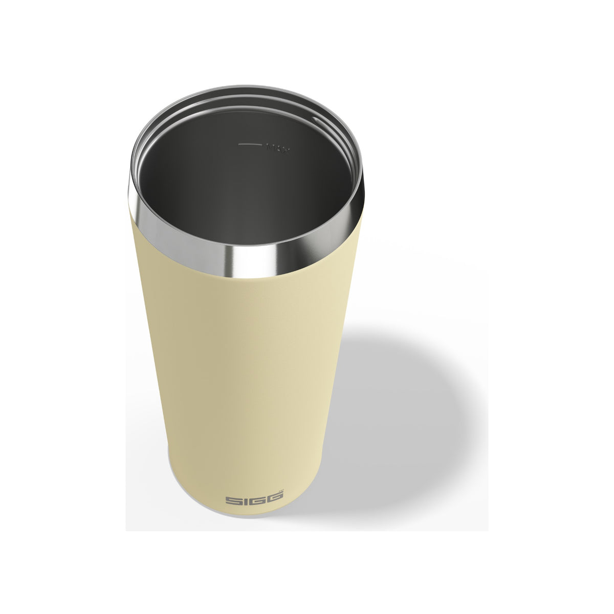 SIGG Helia Optimistic Yellow 0,6 l, ylhäältä kuvattuna