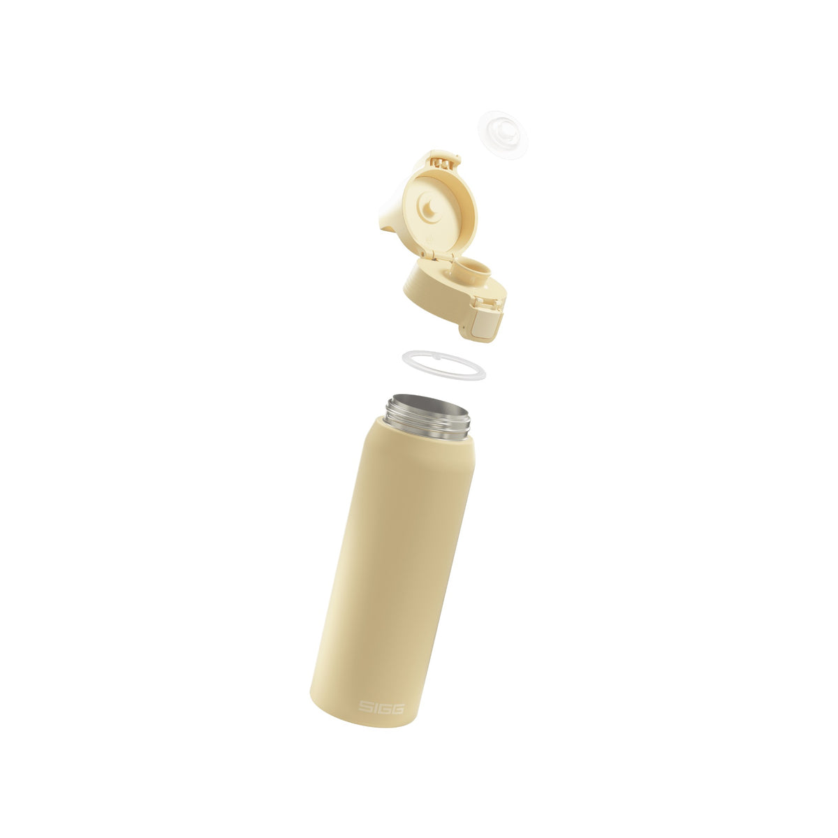 SIGG Shield Therm One Opti Yellow 0,75 l, osiin purettuna
