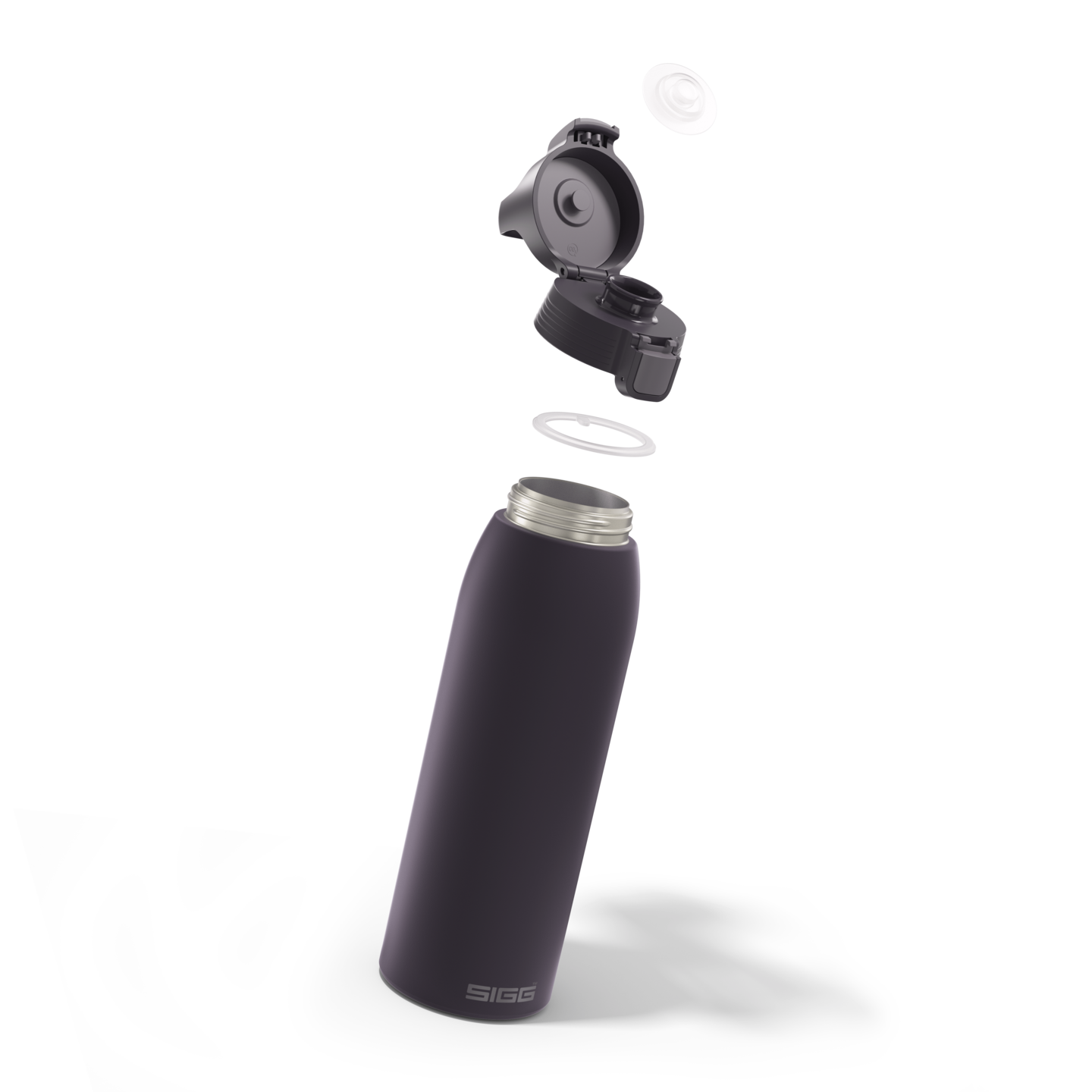 Shield Therm One Deep Aubergine 1.0 L - sigg-shop.fi