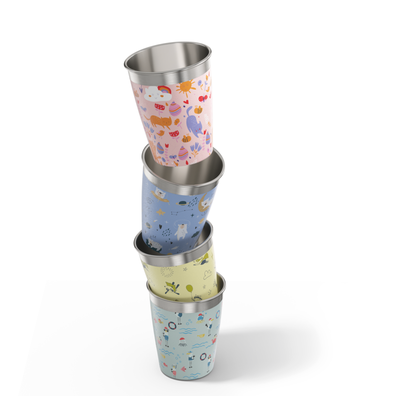 SIGG Kids Cup Set Daydream 0.35 L - Teräksiset termosmukit - sigg-shop.fi