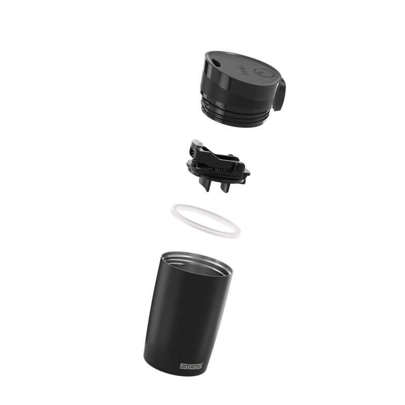 MIRACLE MUG BLACK TOUCH 0.27 L - Teräksiset termosmukit - sigg-shop.fi