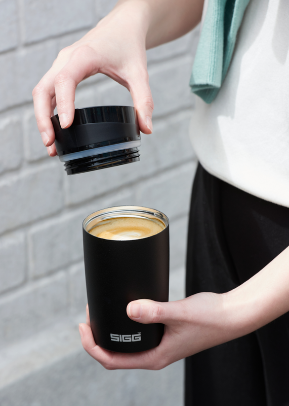 MIRACLE MUG BLACK TOUCH 0.27 L - Teräksiset termosmukit - sigg-shop.fi