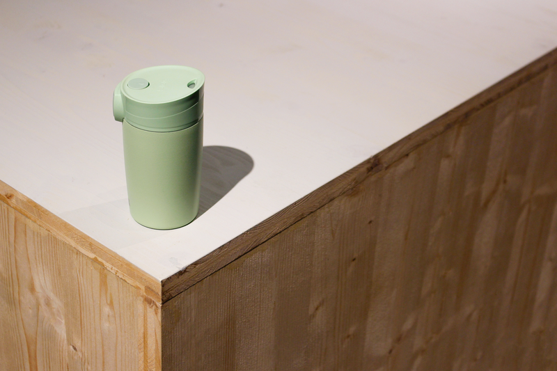 MIRACLE MUG MILKY GREEN TOUCH 0.27 L - Teräksiset termosmukit - sigg-shop.fi