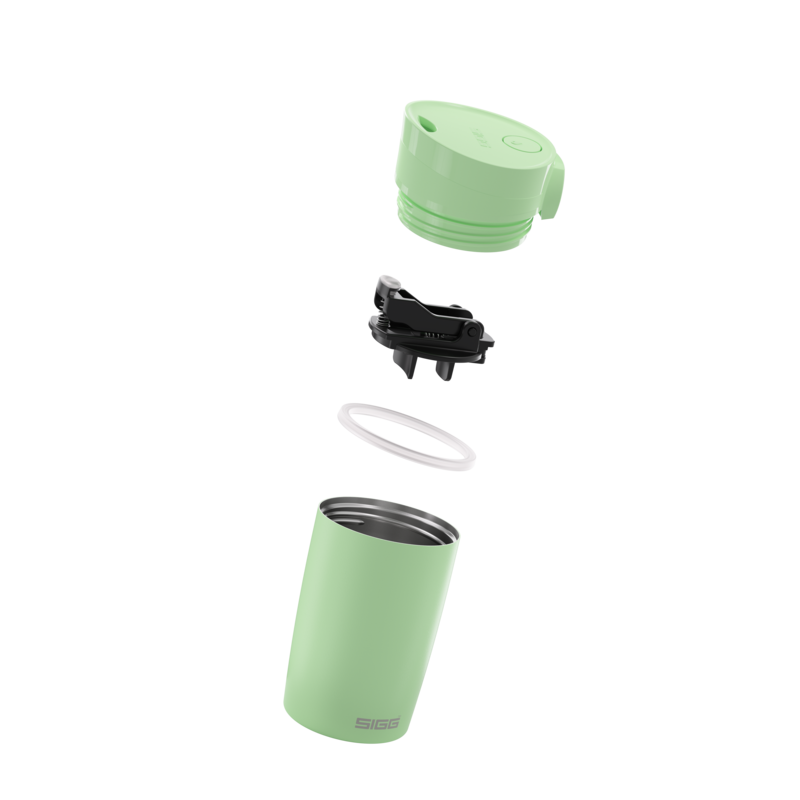 MIRACLE MUG MILKY GREEN TOUCH 0.27 L - Teräksiset termosmukit - sigg-shop.fi