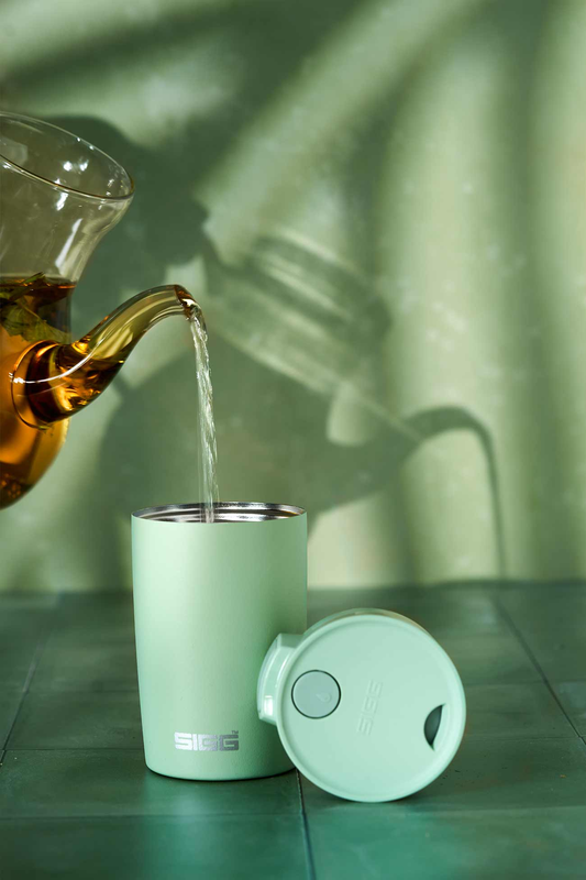 MIRACLE MUG MILKY GREEN TOUCH 0.27 L - Teräksiset termosmukit - sigg-shop.fi