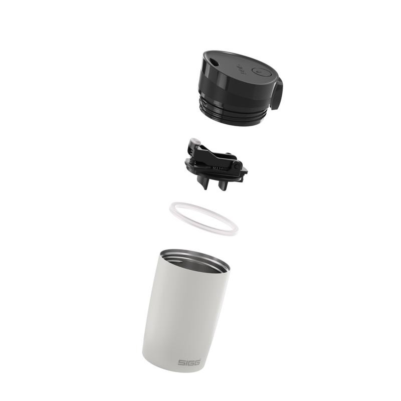 MIRACLE MUG WHITE TOUCH 0.27 L - Teräksiset termosmukit - sigg-shop.fi