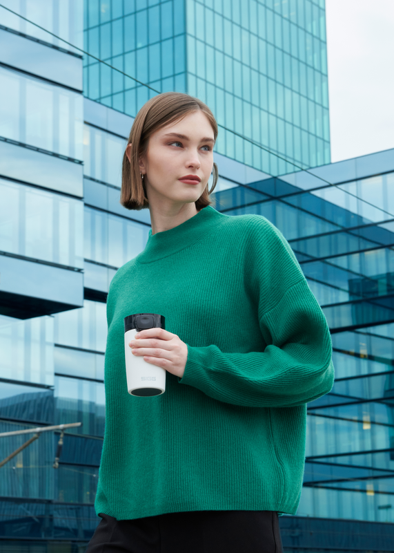 MIRACLE MUG WHITE TOUCH 0.27 L - Teräksiset termosmukit - sigg-shop.fi