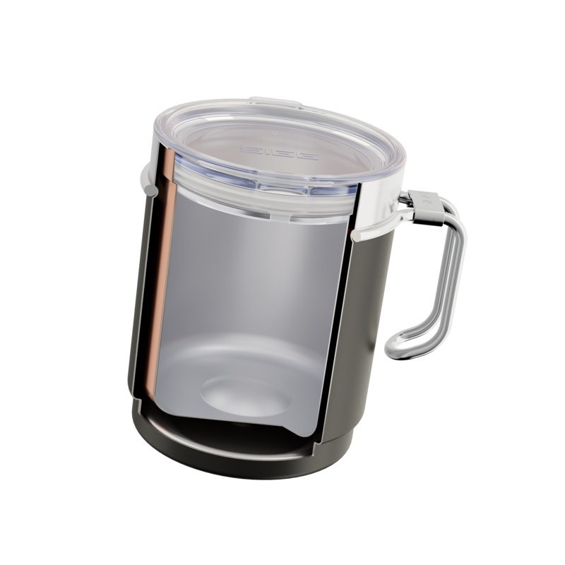 TRAVEL MUG Termosmuki 0,3 L musta - Teräksiset termosmukit - sigg-shop.fi
