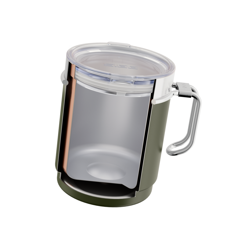 TRAVEL MUG TERMOSMUKI VIHREÄ 0.3 L