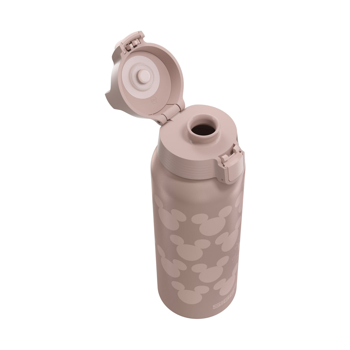 SIGG WMB ONE MICKEY MOUSE PATTERN 1,0 l, korkki avattuna