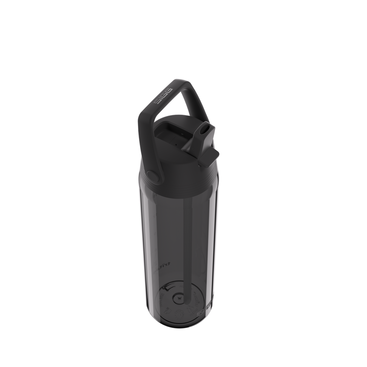SIGG Total Color FLIP Anthracite 0,75 L korkki auki