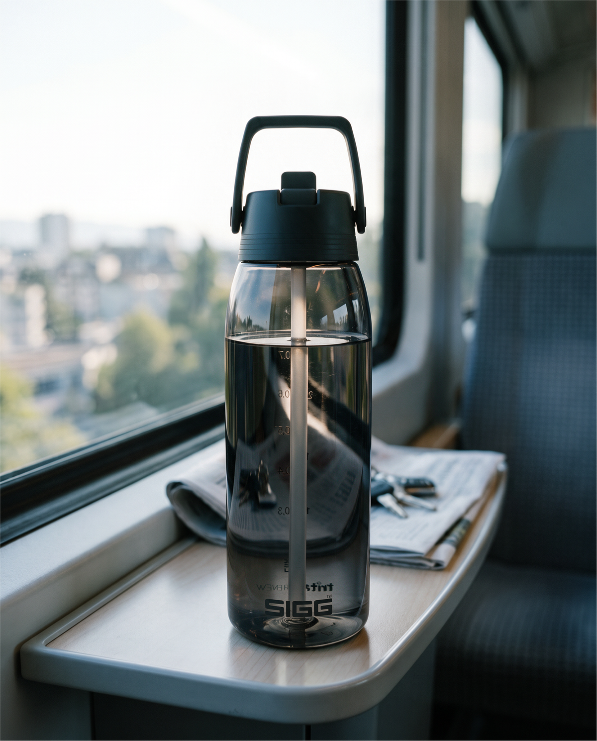 SIGG Total Color FLIP Anthracite 1 L tunnelmakuva