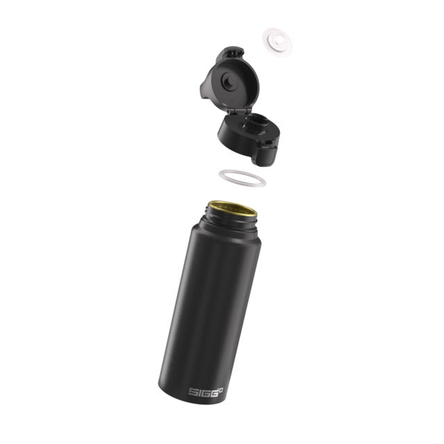 WMB ONE teräksinen juomapullo Black 1.0L