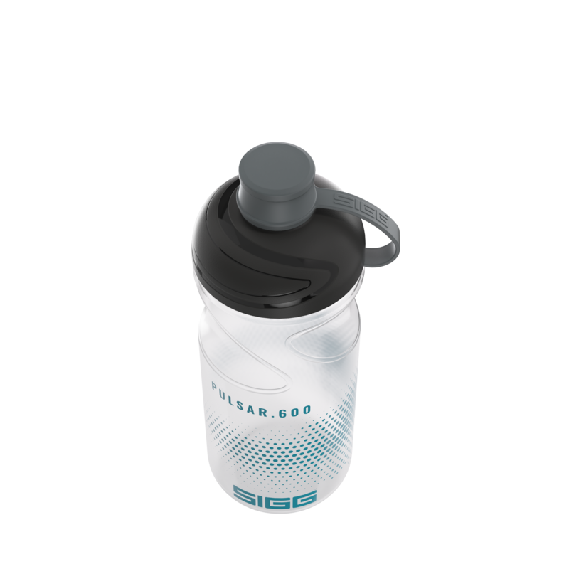 SIGG Pulsar urheilupullo Transparent Aqua 0.6L