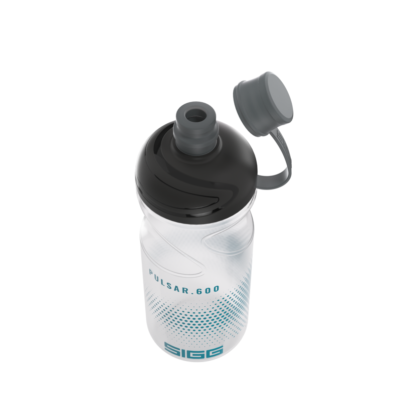 SIGG Pulsar urheilupullo Transparent Aqua 0.6L