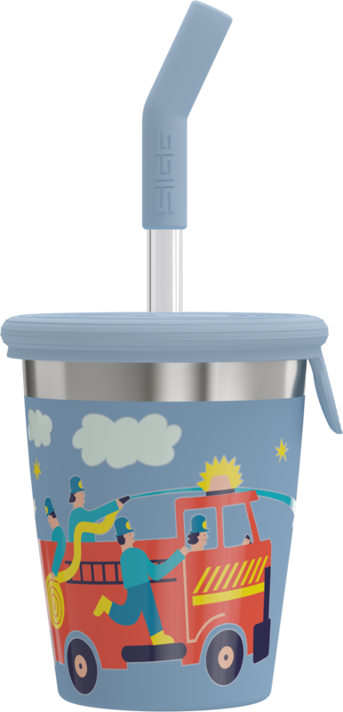 SIGG Kids Straw Cup - lasten pillimuki Pompier 0.35L