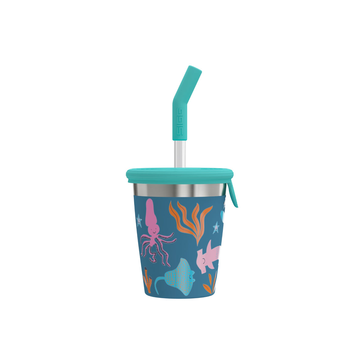 SIGG Kids Straw Cup - lasten pillimuki sininen 0,35 l
