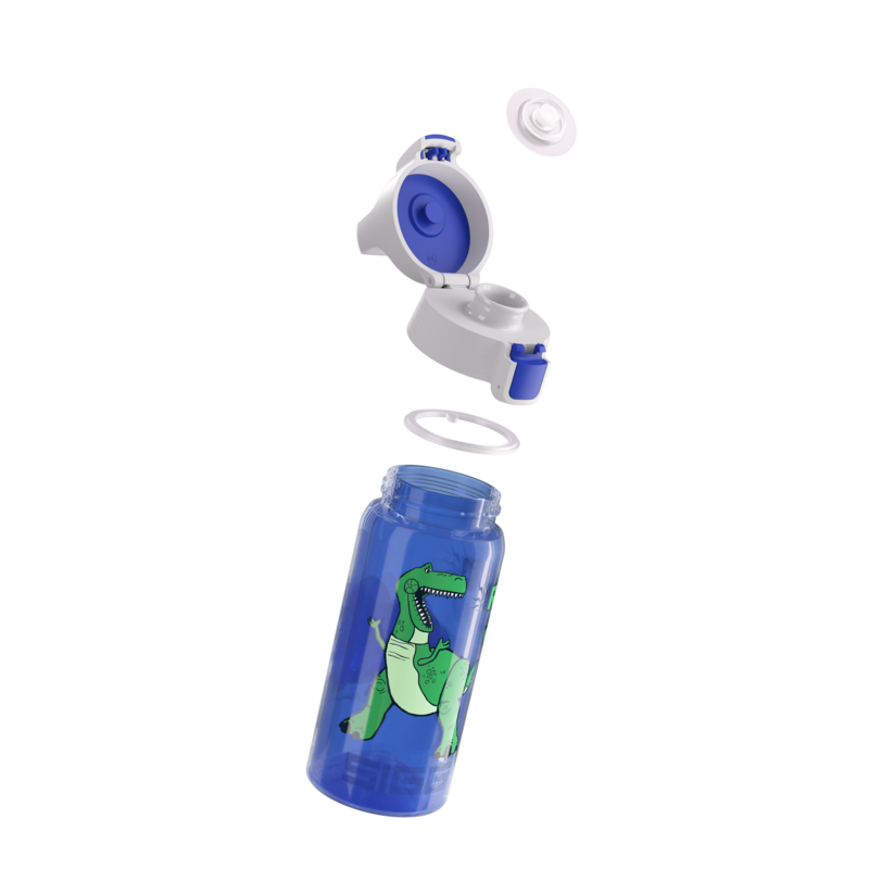 SIGG Viva One Rex & Trixie 0.5L - kevyt lastenpullo