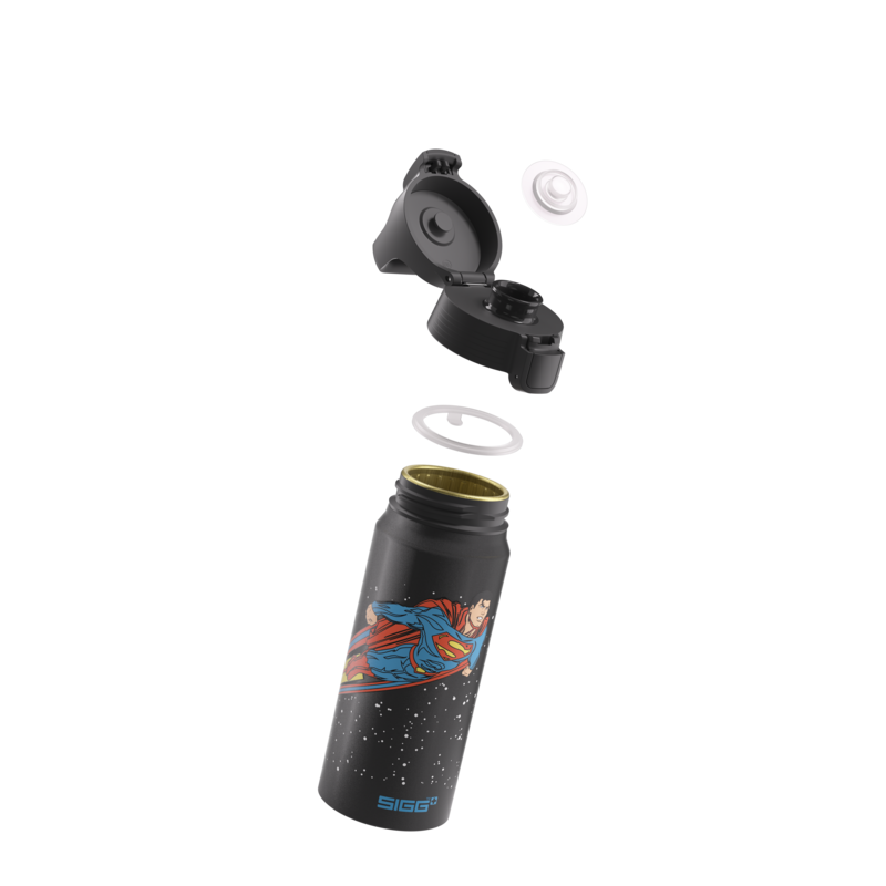 SIGG WMB ONE Superman Black 0.6L alumiinipullo
