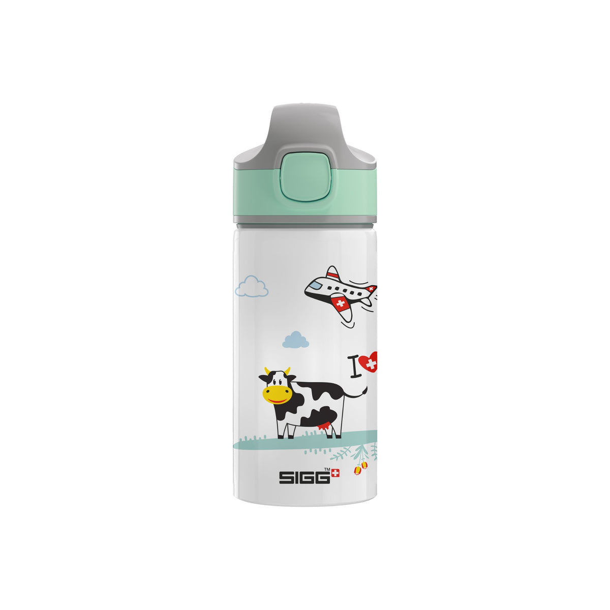 SIGG Miracle I Love Switzerland lastenpullo 0,4 l