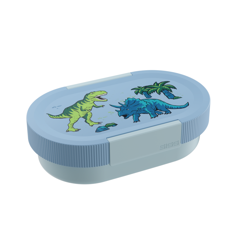 SIGG LUMO Kids Lunchbox - Lasten eväsrasia välipaloille, dinosaurus