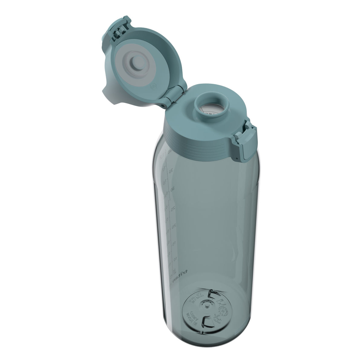 SIGG TOTAL COLOR ONE JUOMAPULLO - MORNING BLUE 1,5 l, korkki avattuna