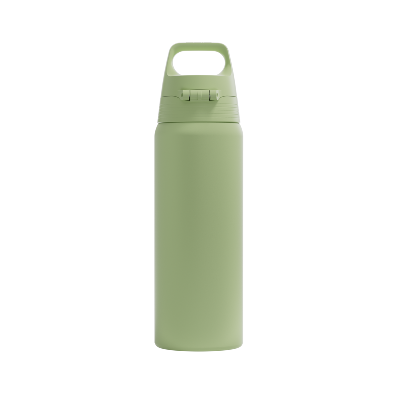 SIGG Shield One Eco Green teräksinen juomapullo 0.75L