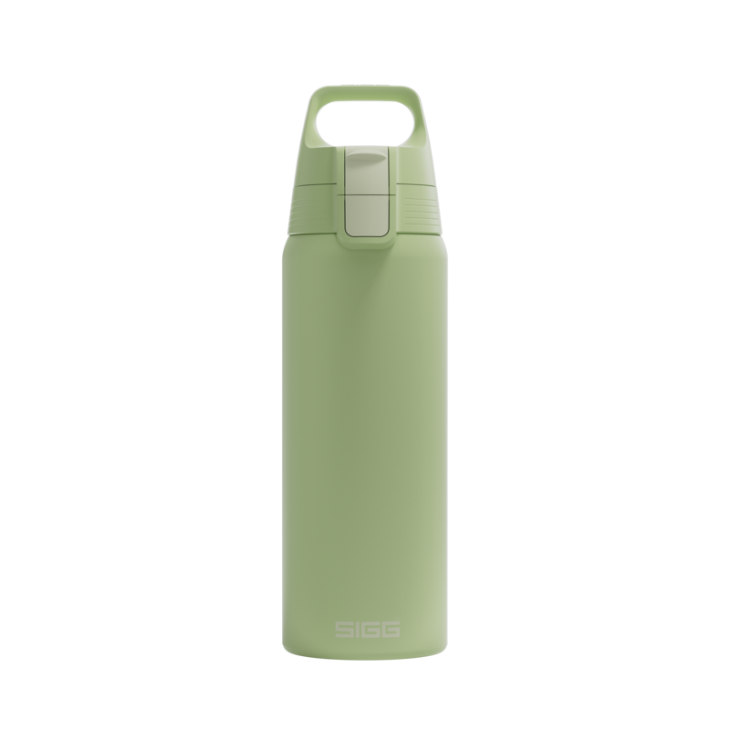 SIGG Shield One Eco Green teräksinen juomapullo 0.75L