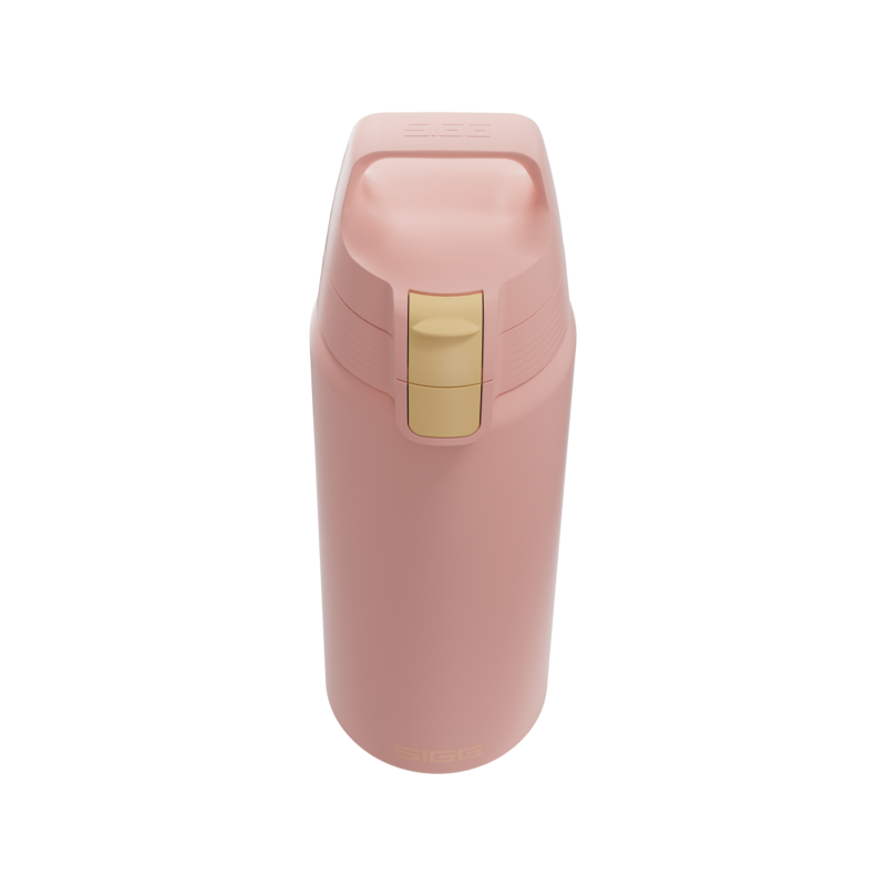 SIGG Shield One teräksinen juomapullo Playful Peach 0.75L