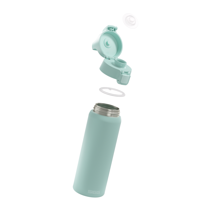 SIGG Shield One teräksinen juomapullo Milky Blue 0.75L
