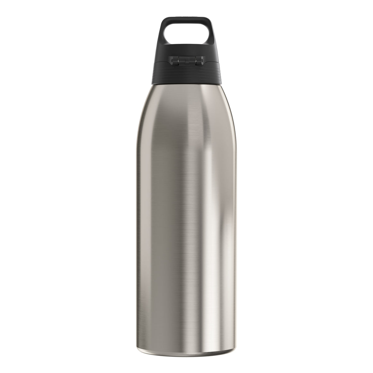 SIGG Shield Therm One termospullo Brushed 1,5 l, takaa, pullo täytettynä