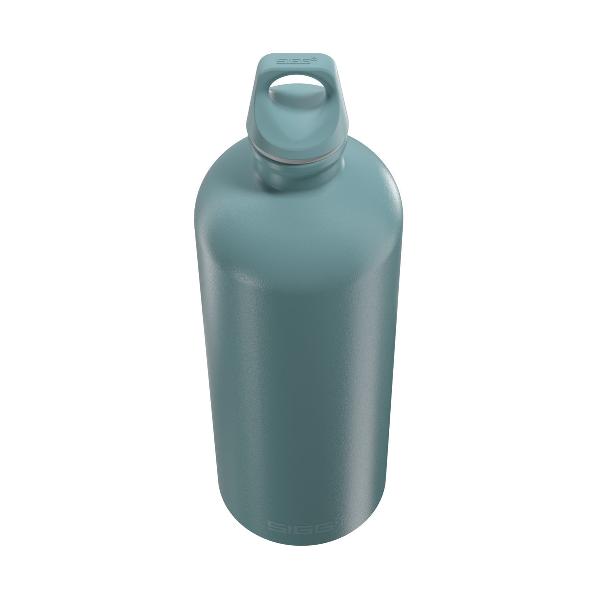 SIGG Traveller Morning Blue 1,0 l juomapullo, korkin lähikuva