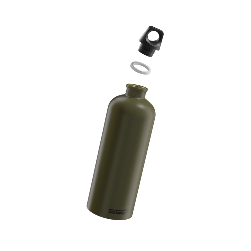 SIGG Traveller Roasted Green 1.0L juomapullo