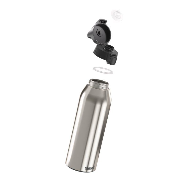 SIGG Shield One teräksinen juomapullo Brushed 1.5L