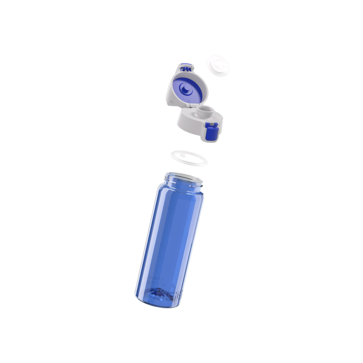 SIGG Total Color Blue 0,6 l, osiin purettuna