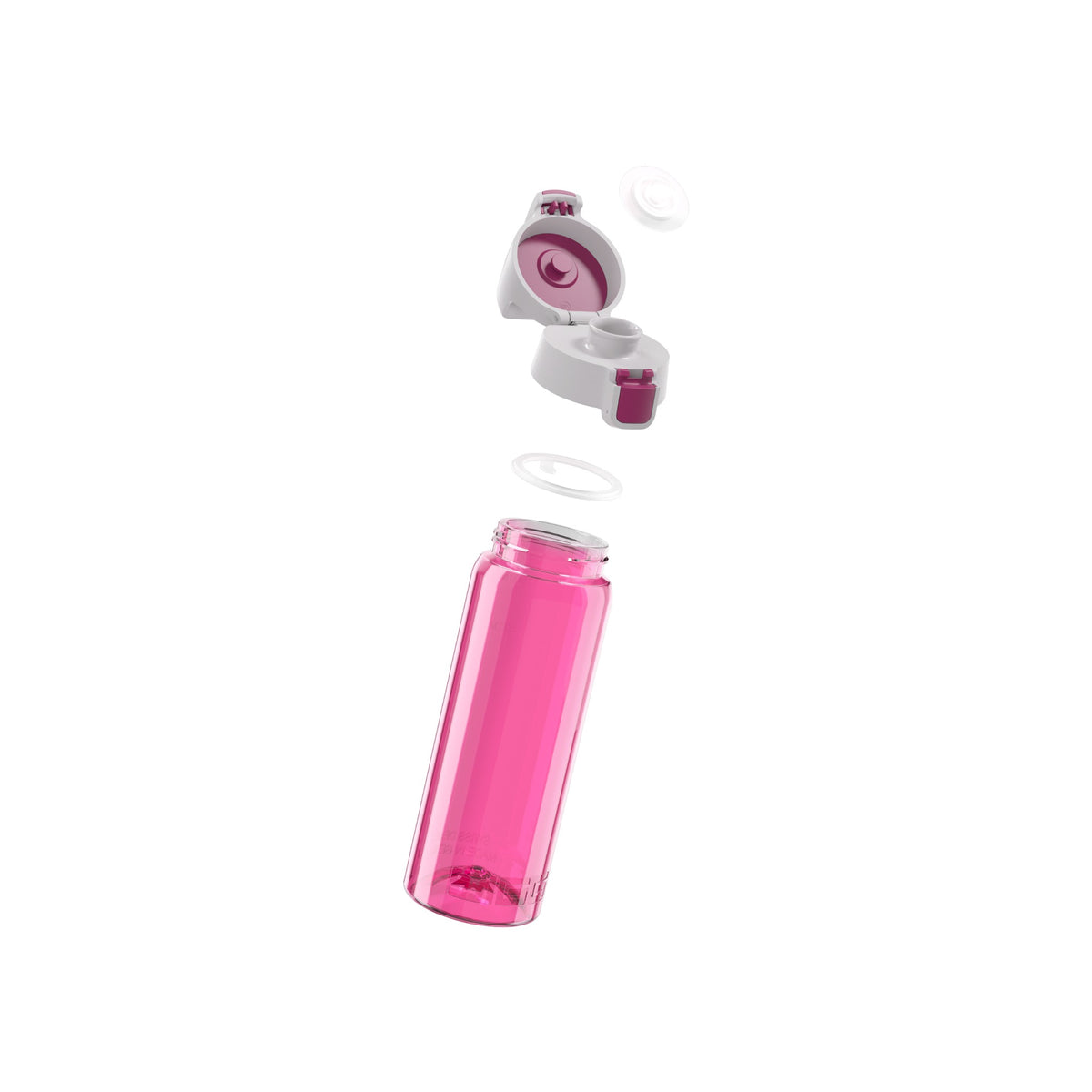 SIGG Total Color Berry 0,6 l, osiin purettuna