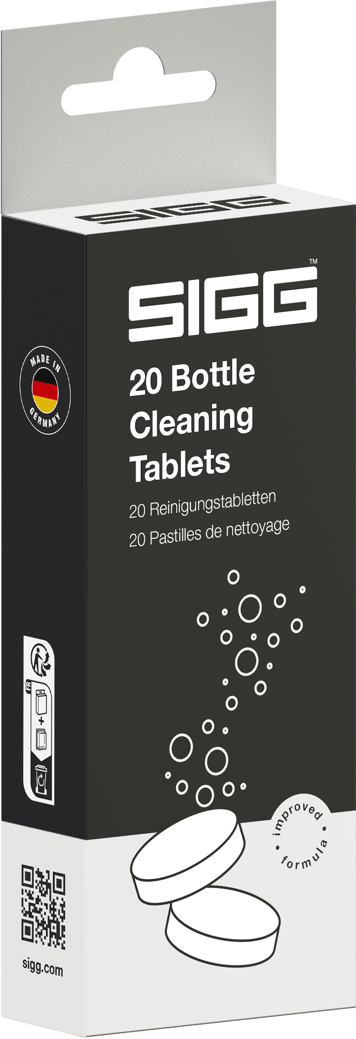 Bottle Cleaning Tablets (20 PCS) - Puhdistusvälineet - sigg-shop.fi