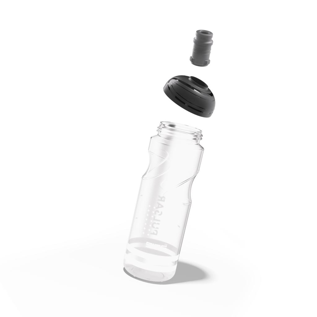 Pulsar Transparent White 0,75 L - Urheilupullot - sigg-shop.fi