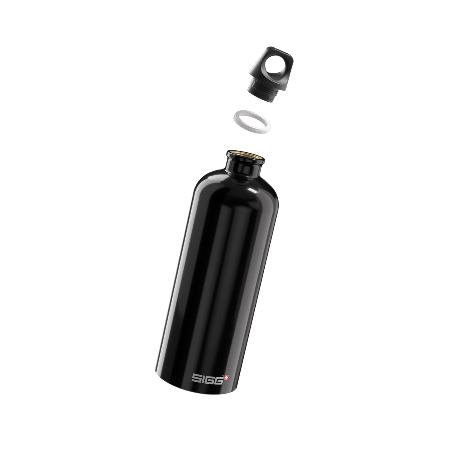 Traveller Black 1,0 L - Juomapullot - sigg-shop.fi