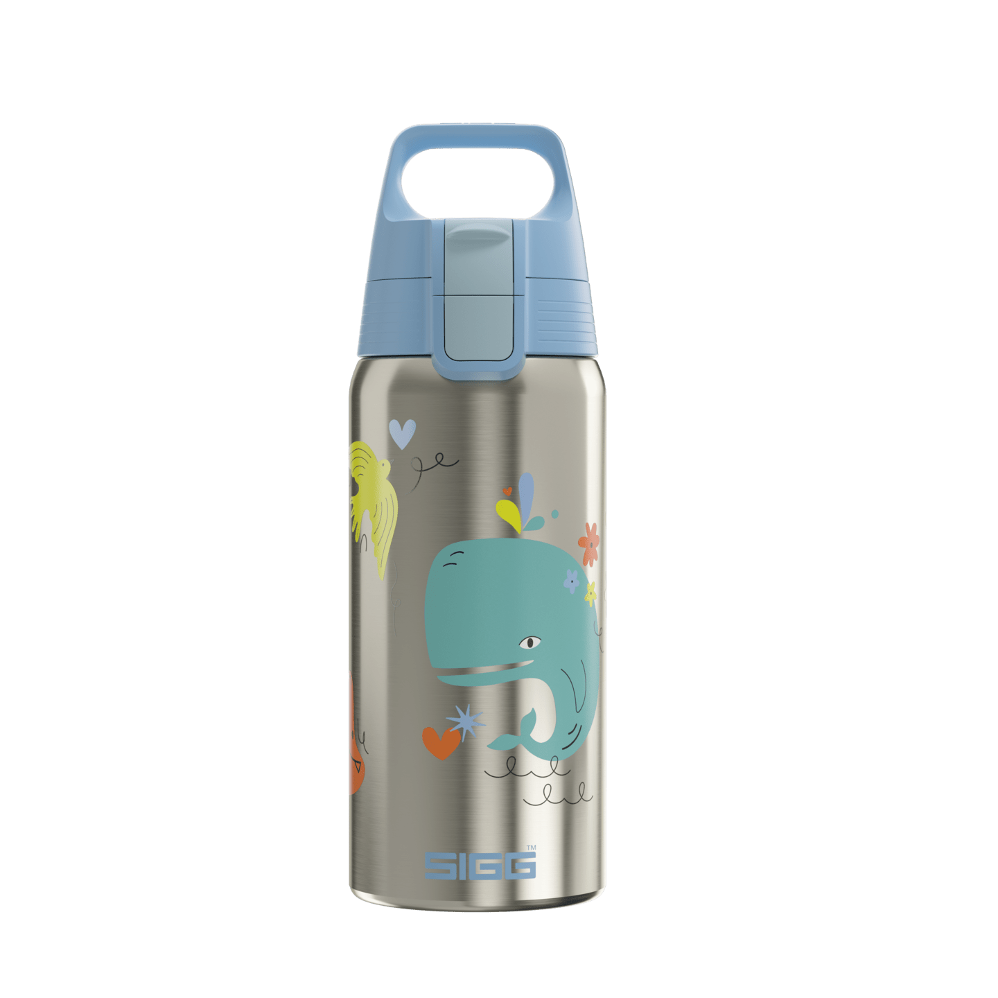 Shield Therm One Whale Friend 0,5 L - Teräksiset termospullot - sigg-shop.fi