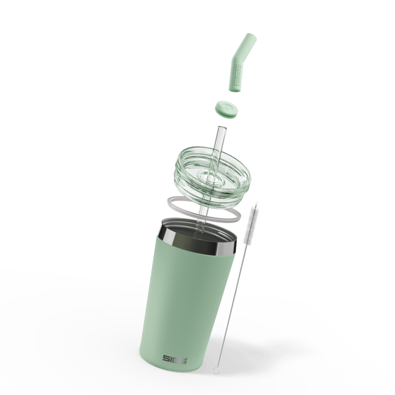 Helia Milky Green 0,45 L - Teräksiset termosmukit - sigg-shop.fi