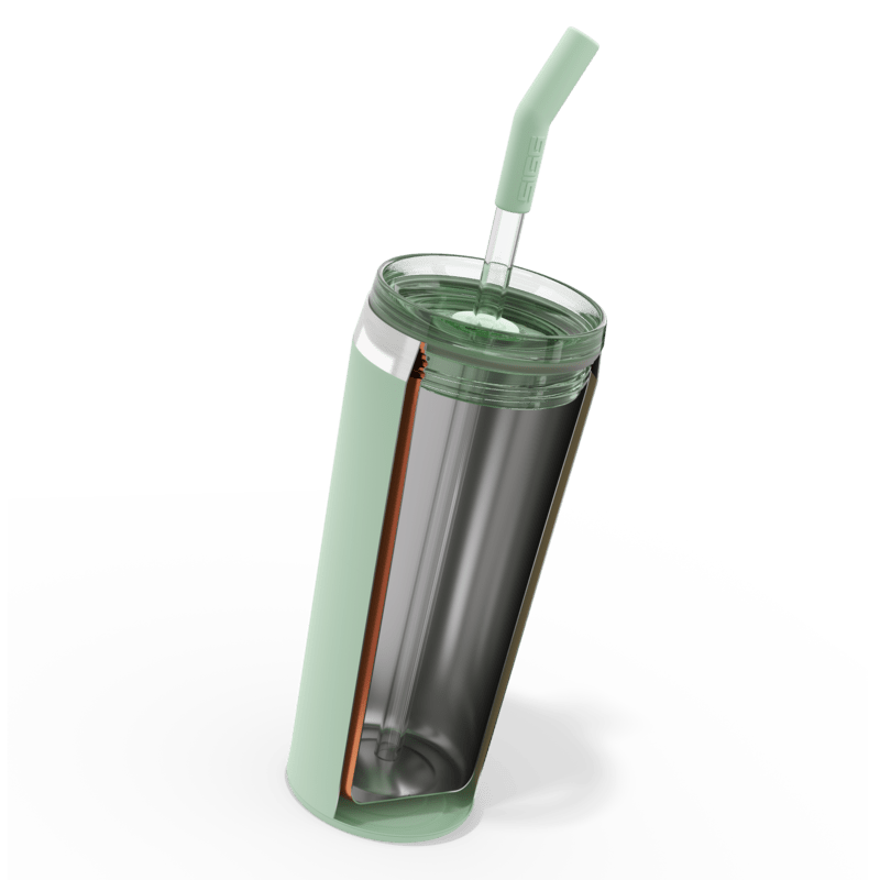 Helia Milky Green 0,6 L - Teräksiset termosmukit - sigg-shop.fi