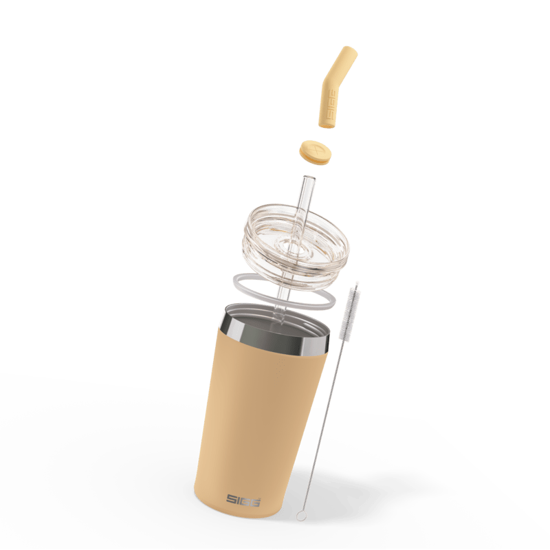Helia Muted Peach 0,45 L - Teräksiset termosmukit - sigg-shop.fi