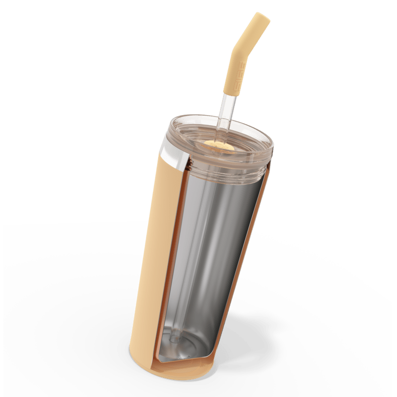 Helia Muted Peach 0,6 L - Teräksiset termosmukit - sigg-shop.fi