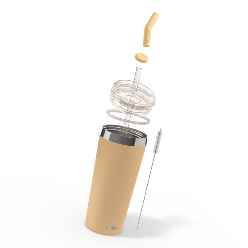 Helia Muted Peach 0,6 L - Teräksiset termosmukit - sigg-shop.fi