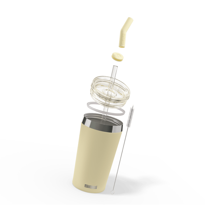 Helia Optimistic Yellow 0,45 L - Teräksiset termosmukit - sigg-shop.fi