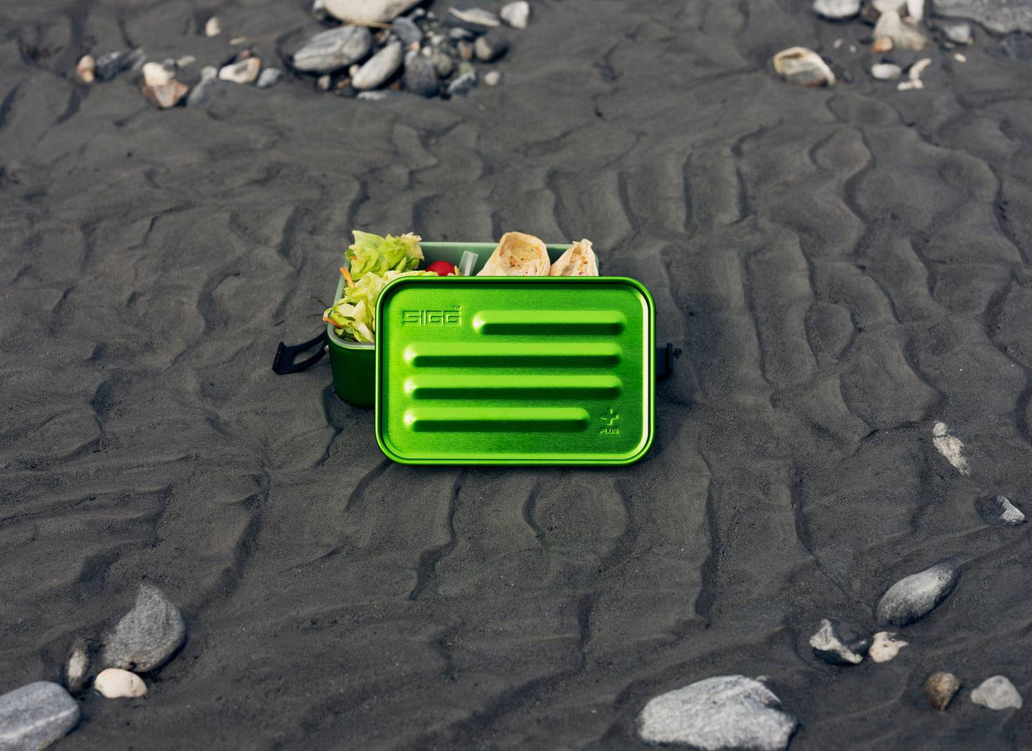 Metal Box Plus L Green - Eväsrasiat - sigg-shop.fi
