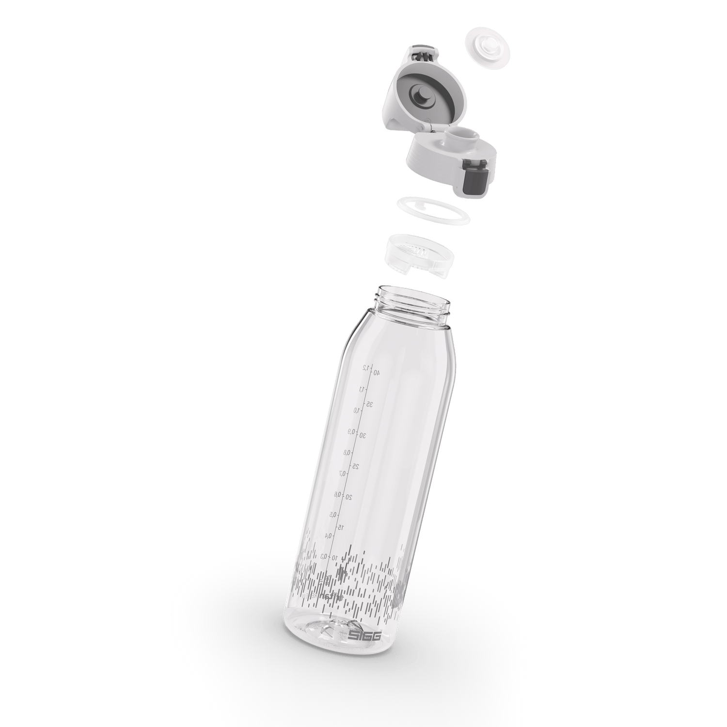 Total Clear One Anthracite MyPlanet 1.5 - Juomapullot - sigg-shop.fi