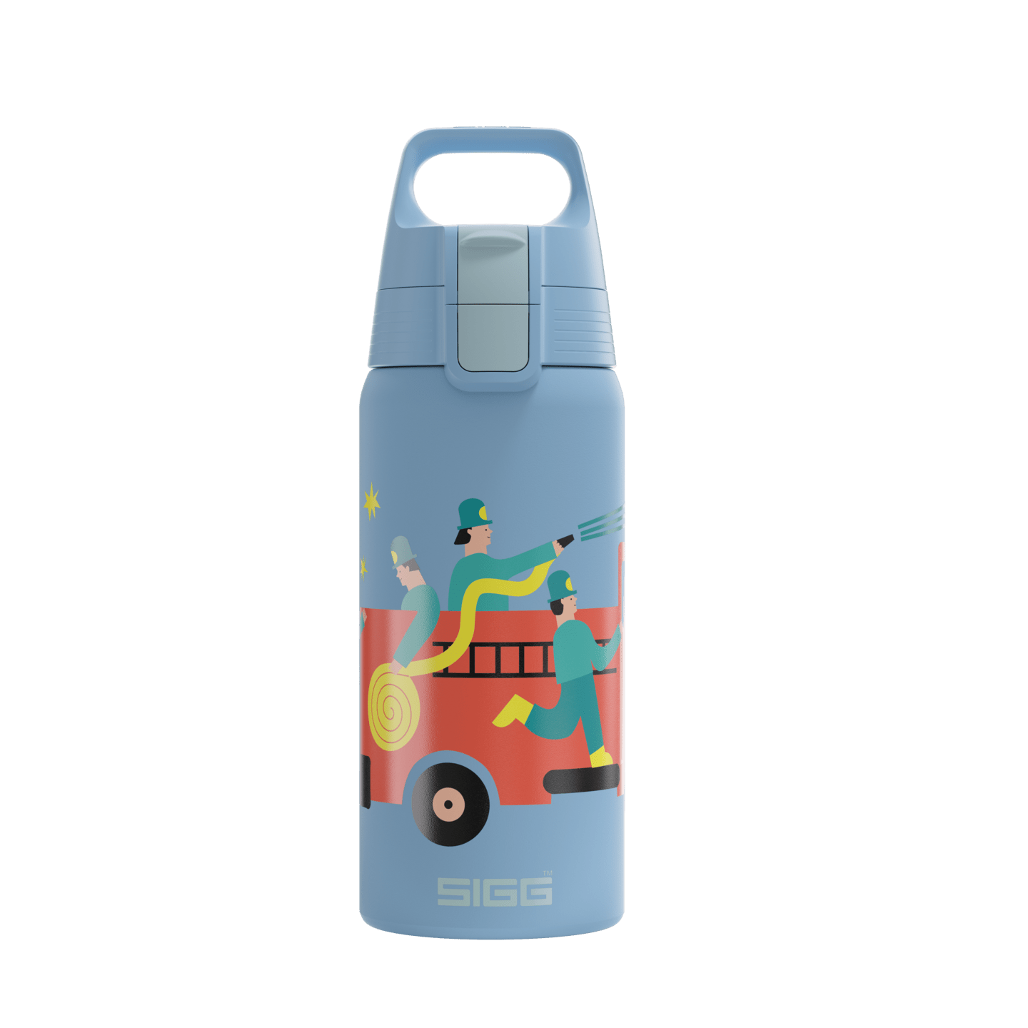 Shield Therm One Pompiers 0,5 L - Teräksiset termospullot - sigg-shop.fi