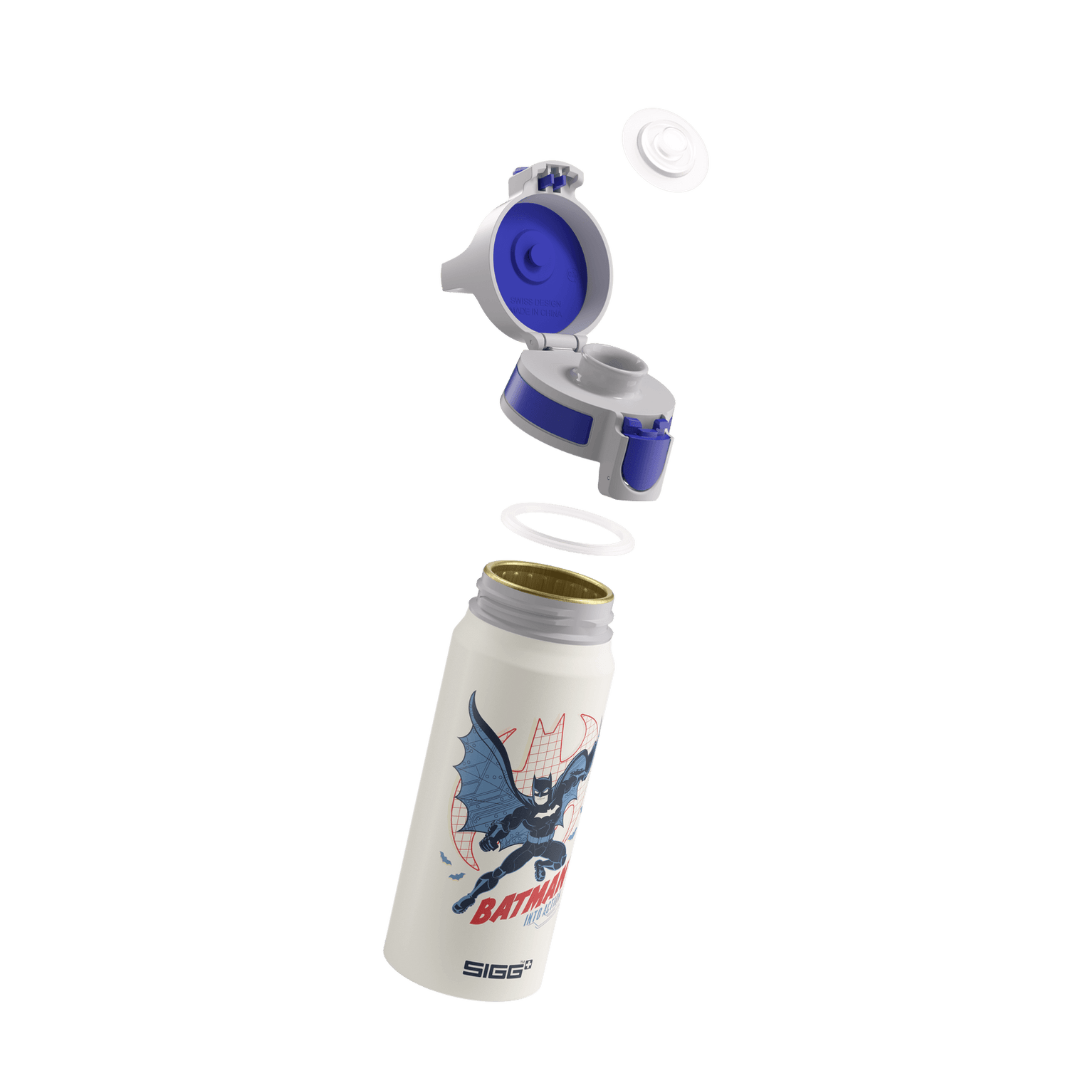 SIGG WMB ONE Batman into Action White 0.6 L - bonge.fi